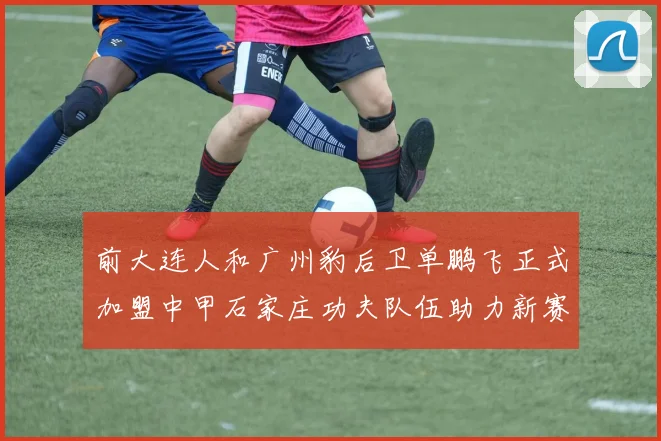 前大连人和广州豹后卫单鹏飞正式加盟中甲石家庄功夫队伍助力新赛季